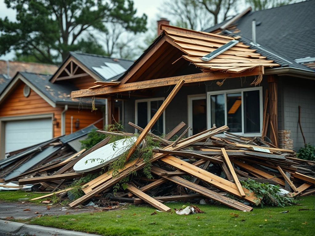 Storm Natural Disaster Damage
