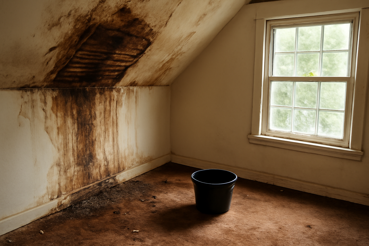 Attic Water Removal in Swampscott, MA