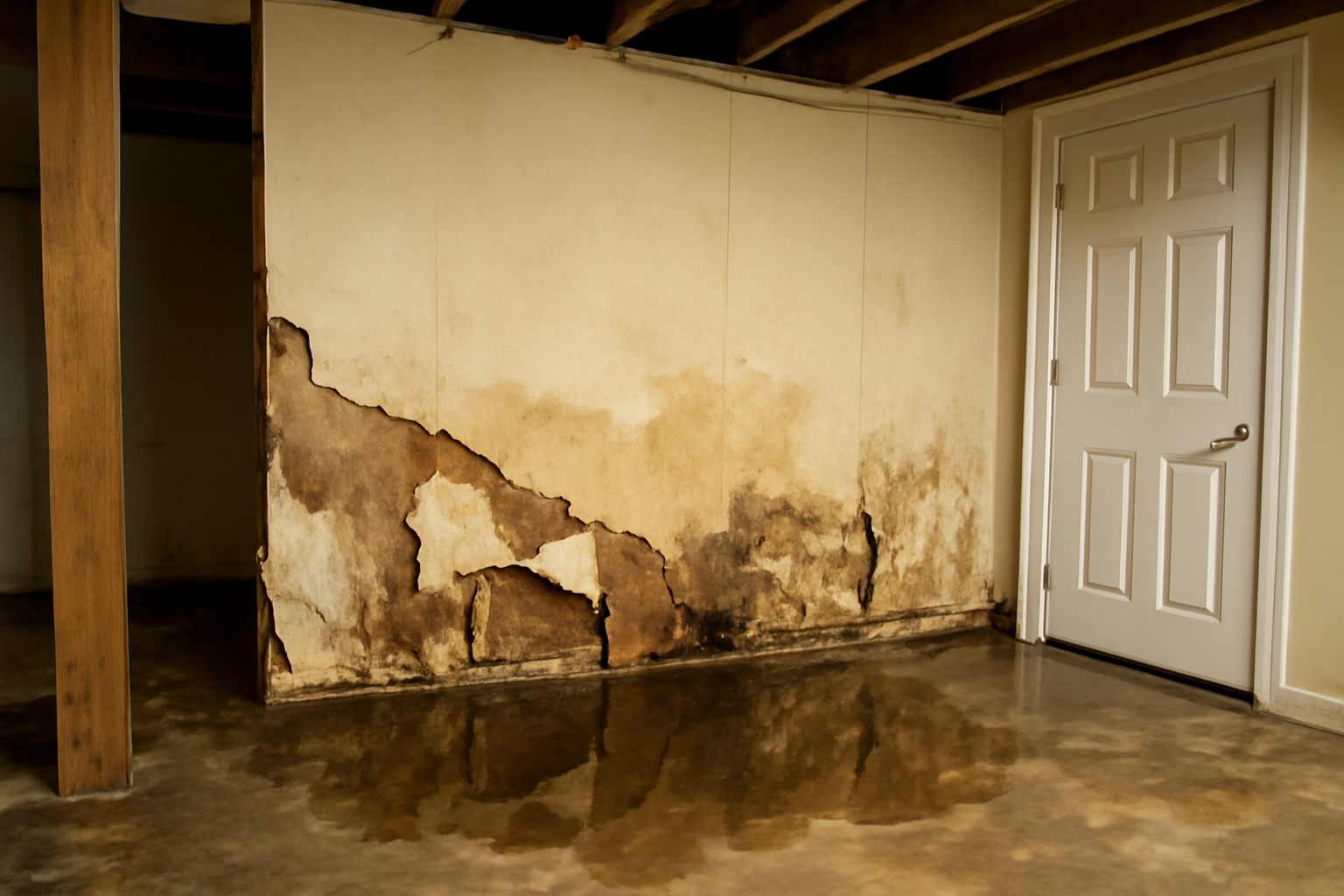 Basement Water Damage Restoration in Taunton, MA