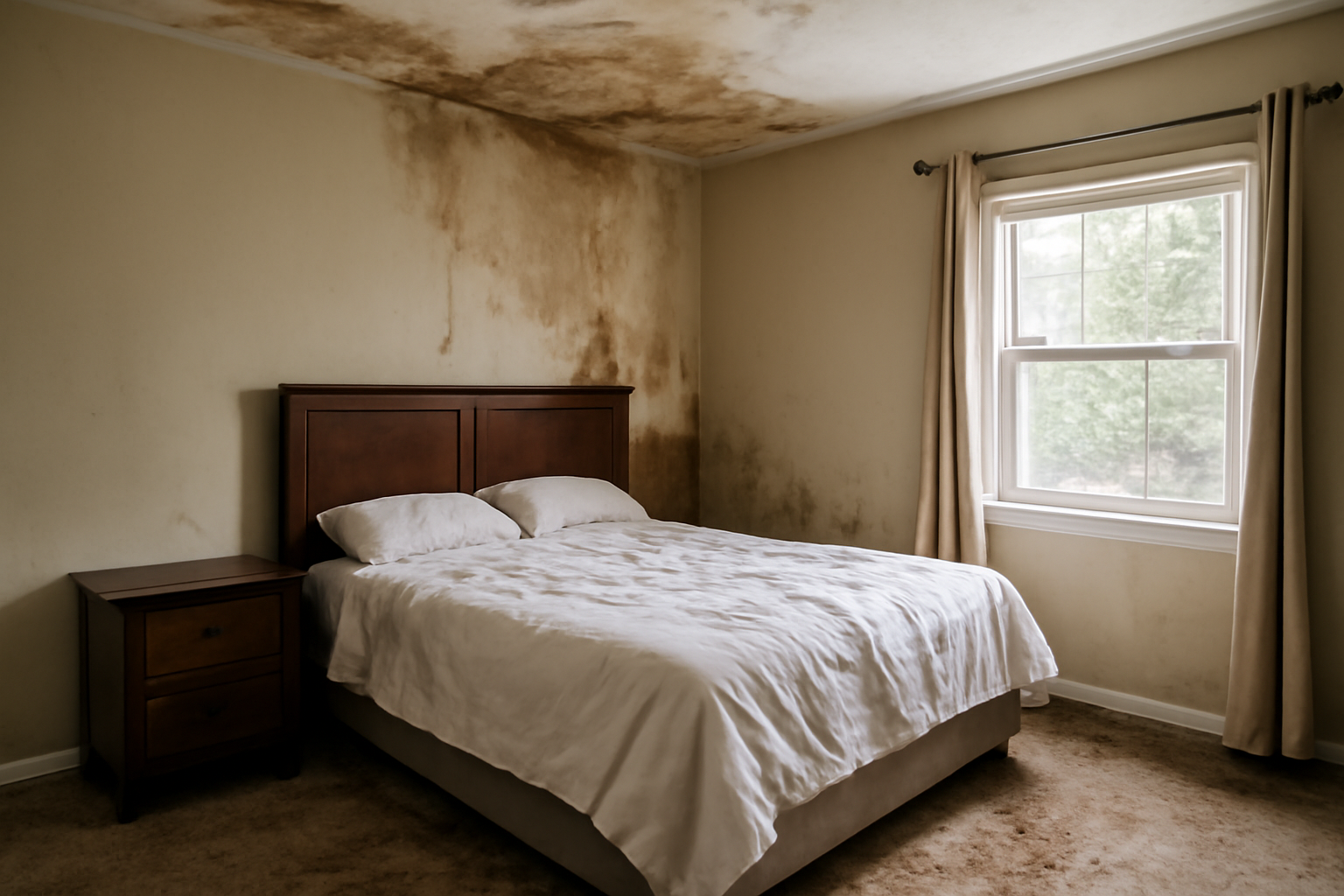 Bedroom Water Removal in Swampscott, MA