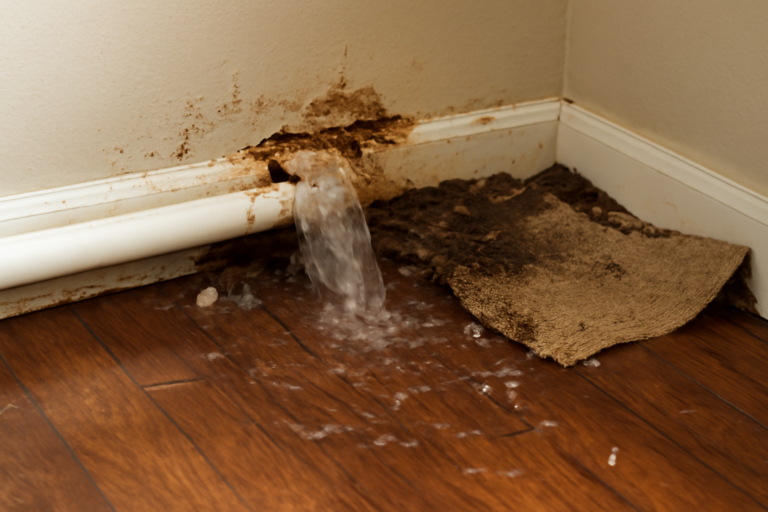Broken Pipe Water Removal