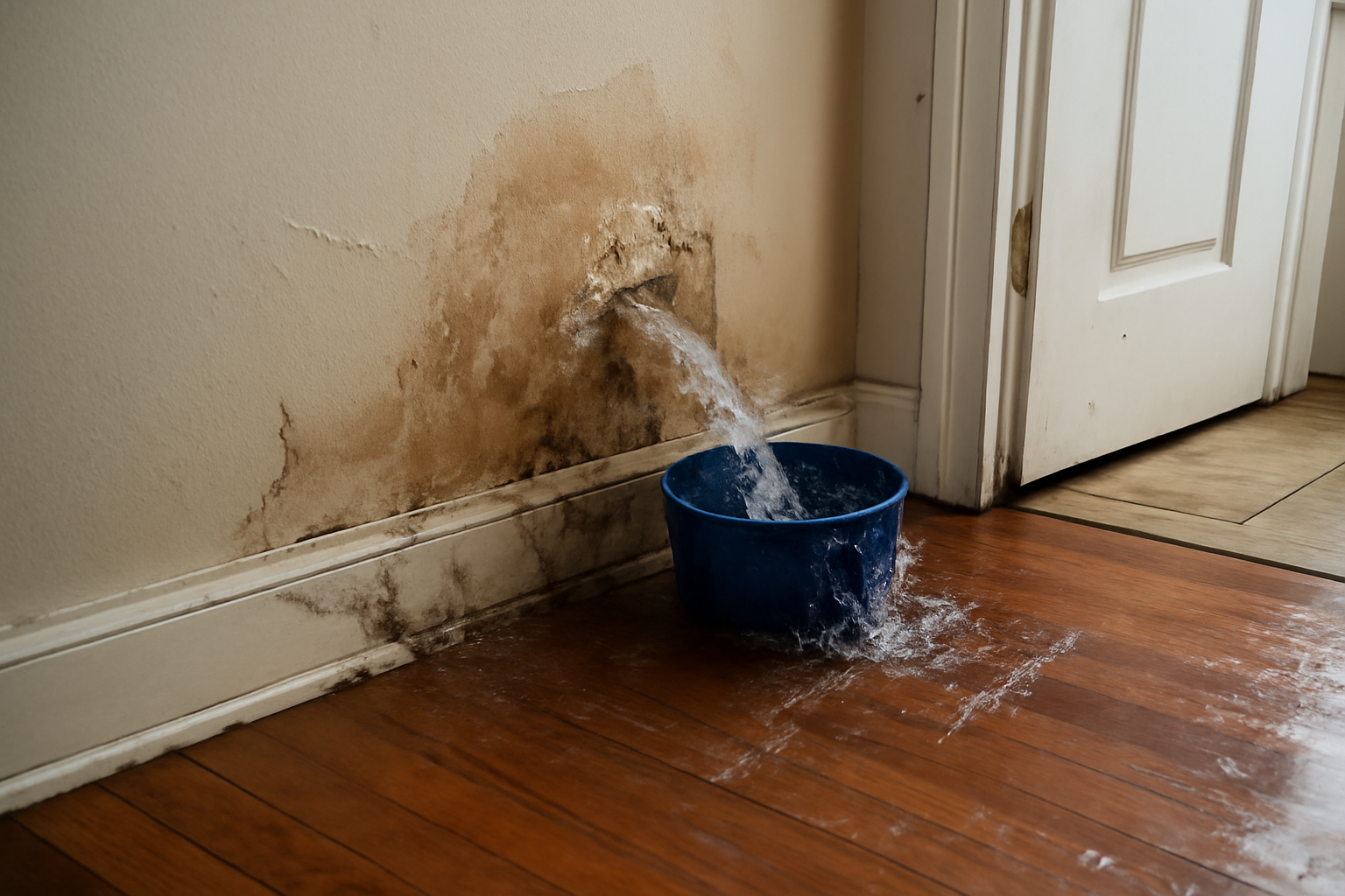 Burst Pipe Water Removal in Warwick, RI