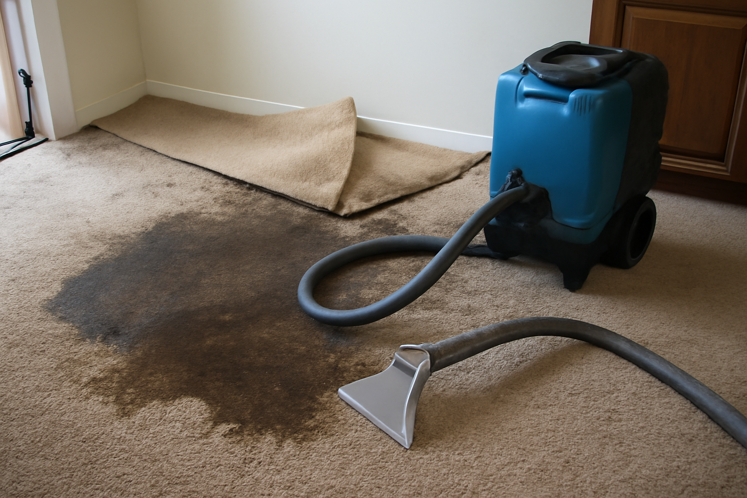 Carpet Pad Water Extraction in Swampscott, MA