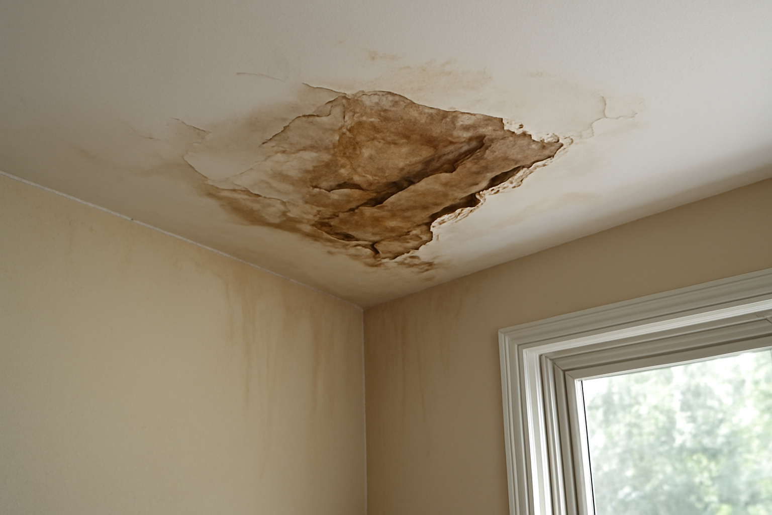 Ceiling Water Damage Repair in Swampscott, MA