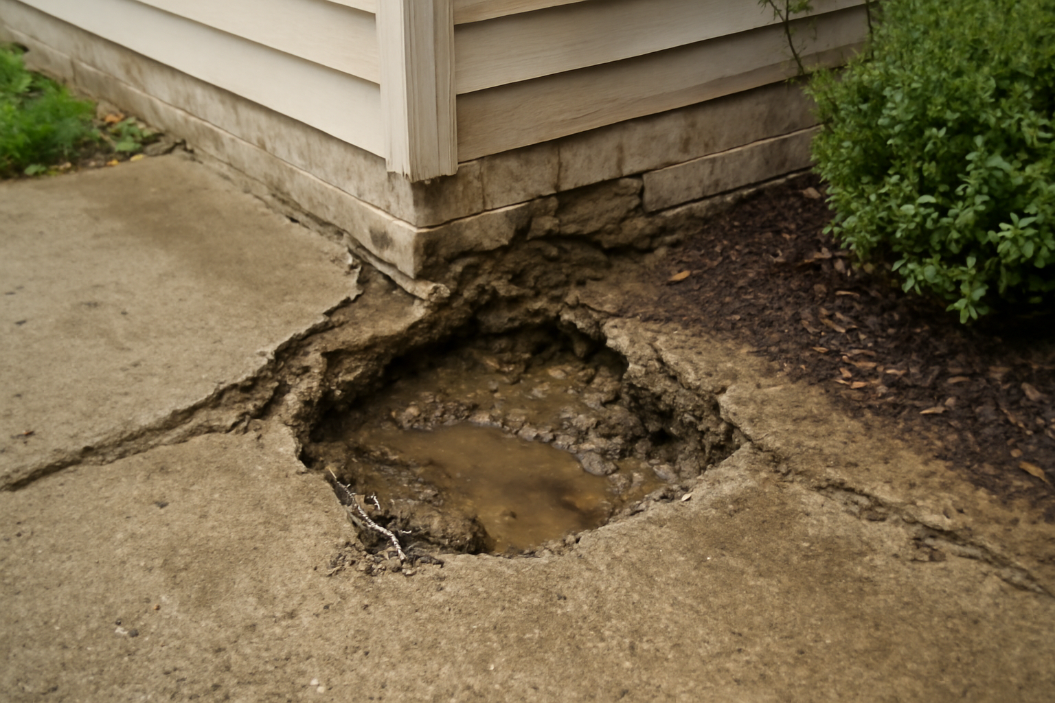 Concrete Water Damage Restoration in Canton, MA