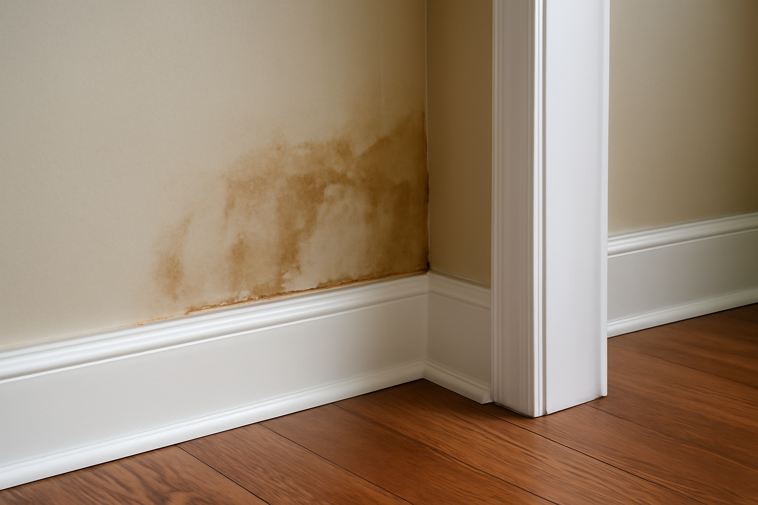 Trim & Baseboard Replacement After Water Damage in Swampscott, MA