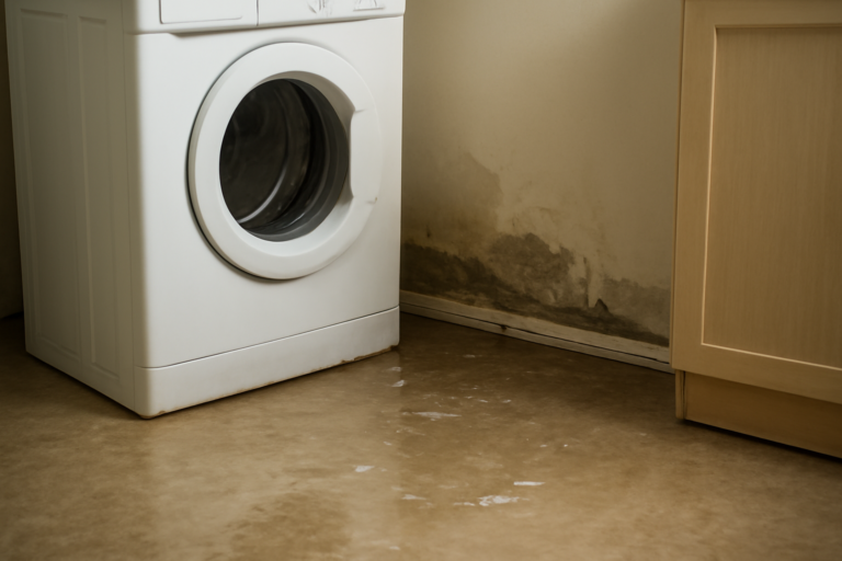 Washing Machine Overflow Water Removal