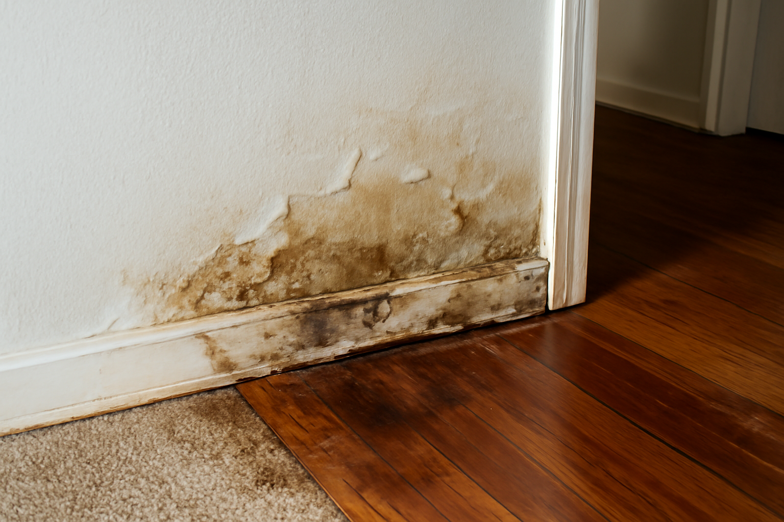 Water Damage Inspection in Taunton, MA